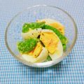 まあまま☆0403's cooksnap of when they made スナップえんどうとゆで玉子のサラダ♡.