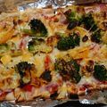 ききはは's cooksnap of when they made 食パン耳ピザ☆ヘタも美味しく変身.