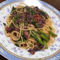 イヌチン's cooksnap of when they made ホタルイカと菜の花の春パスタ.