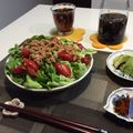 Amalka's cooksnap of when they made タコライス☆アレンジでうどん★そうめんも.