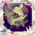 さっちゃーーーん's cooksnap of when they made ☆タラの白子と大根とネギの味噌汁☆.