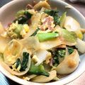 ＊＊kaori＊＊＊'s cooksnap of when they made チンゲンサイ、ベーコンたまご炒め.