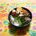 komutatata's cooksnap of when they made お弁当に♪失敗しないお花の卵焼き.