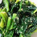 アクア３１６'s cooksnap of when they made まろやか☆ほうれん草の胡麻和え.