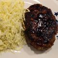 なおたろべ's cooksnap of when they made 野菜たっぷり照り焼きハンバーグ★.