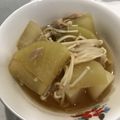 ∞ともちゃん∞'s cooksnap of when they made 超簡単❤大根とシーチキンの優しい味の煮物.