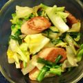 重次郎's cooksnap of when they made 新玉ねぎと春キャベツの彩り炒め.