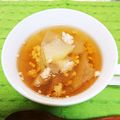 三つ葉つくし's cooksnap of when they made 冬瓜と鶏ひき肉のそぼろ煮(*^^*).