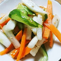 クック美月's cooksnap of when they made 簡単♪大根の酢の物.