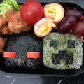 ♪きっとんとん♪'s cooksnap of when they made マイクラ☆エンダーマン☆キャラ弁.