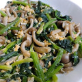 らがぶーりん's cooksnap of when they made ほうれん草としめじの炒り卵バターソテー.