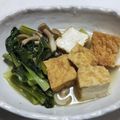 １２５☆'s cooksnap of when they made 胃腸にも優しい、厚揚げと小松菜の煮物.