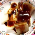 amanenone☆'s cooksnap of when they made 簡単コンニャクの味噌田楽♪.