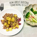 マーシ☆'s cooksnap of when they made さつまいもと豚挽き肉の旨そぼろ.