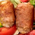 クックPTB8IM☆'s cooksnap of when they made 余ったご飯で簡単☆やみつき肉巻きおにぎり.