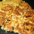 はーちゃんひーちゃん's cooksnap of when they made 簡単♪混ぜて焼くだけ～☆絶品ネギ焼き♡.