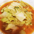 SHⅰ's cooksnap of when they made 野菜たっぷり簡単トマトスープ(´ε｀ ).