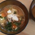 ふっつーの主婦♬'s cooksnap of when they made サバ缶の味噌汁.