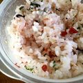 ゆかリ☆'s cooksnap of when they made 梅と大葉のまぜご飯.