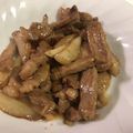 papikun's cooksnap of when they made 超簡単！豚肉の味噌漬けとじゃが芋炒め.