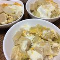め目め's cooksnap of when they made 白菜と高野豆腐の卵とじ.