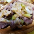 ぶじりん's cooksnap of when they made 《時短、簡単》砂肝長葱炒め♪.