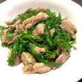 Sasakicks's cooksnap of when they made 鶏のせせりとピーマンのガーリック炒め.