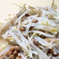 りすてぃ〜's cooksnap of when they made ☺︎納豆もやし･ラー油がけ.