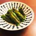 サキコバ's cooksnap of when they made 辛っ！旨〜♡青唐辛子の大葉味噌焼き.