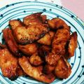 まぶたん's cooksnap of when they made 秘伝◎鶏肉の生姜醤油焦がし焼.