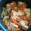 賢くんママ's cooksnap of when they made さんま缶と豆腐のキムチ煮.