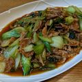 や～たん食堂's cooksnap of when they made 豚肉とチンゲン菜のオイスターソース炒め.
