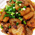 こじま･ジョフロワ's cooksnap of when they made 超簡単☆～大根と豚肉のマヨ味噌炒め.