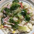 魅惑の兼業主婦's cooksnap of when they made 炊飯器で簡単★パラパラチャーハン.