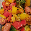 クックUU8LRA☆'s cooksnap of when they made お弁当に♡かぼちゃとパプリカのカレー炒め.