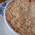 uyut's cooksnap of when they made アップル・クランブル.