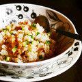 kebeibiko's cooksnap of when they made ひき肉とザーサイ&きゅうりの混ぜごはん.
