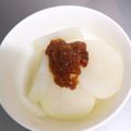 あちたんまん！'s cooksnap of when they made 大根だけあれば♪お手軽甘味噌ふろふき大根.