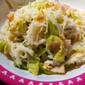 クック0KFDPJ☆'s cooksnap of when they made ハムとキャベツのそうめんチャンプル.