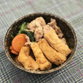 アンドーナツ☆'s cooksnap of when they made 豚肉*厚揚げ*彩り煮物.