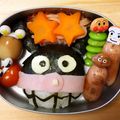 さぁみ☆'s cooksnap of when they made ♬キャラ弁♬バイキンマン♬.