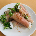 みかんどんどこ's cooksnap of when they made 簡単！菜の花と焼き長芋のクルクル生ハム.