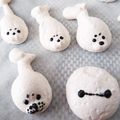 Asaka☆'s cooksnap of when they made \卵白消費/焼きメレンゲのアザラシ.