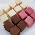 ☆しゃとみー☆'s cooksnap of when they made バレンタイン♡カラフルキューブウェハース.