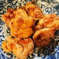 クックJMXHYH☆'s cooksnap of when they made ぷりぷり！鶏もも肉の梅肉おかか酢醤油焼き.