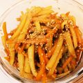 ★ESRC★'s cooksnap of when they made にんじんとじゃがいものきんぴら　.