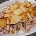 ☆MAHALO★'s cooksnap of when they made 超簡単☆～大根と豚肉のマヨ味噌炒め.