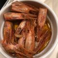 いちごてんと's cooksnap of when they made 捨てないで！甘エビの頭で美味なアヒージョ.