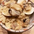 hakobetet's cooksnap of when they made 蛤ご飯.