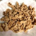 ぱれここ's cooksnap of when they made 簡単☆セブンイレブン風 きなこくるみ♪.